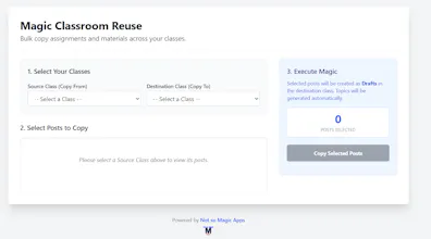 Magic Classroom Reuse gallery image
