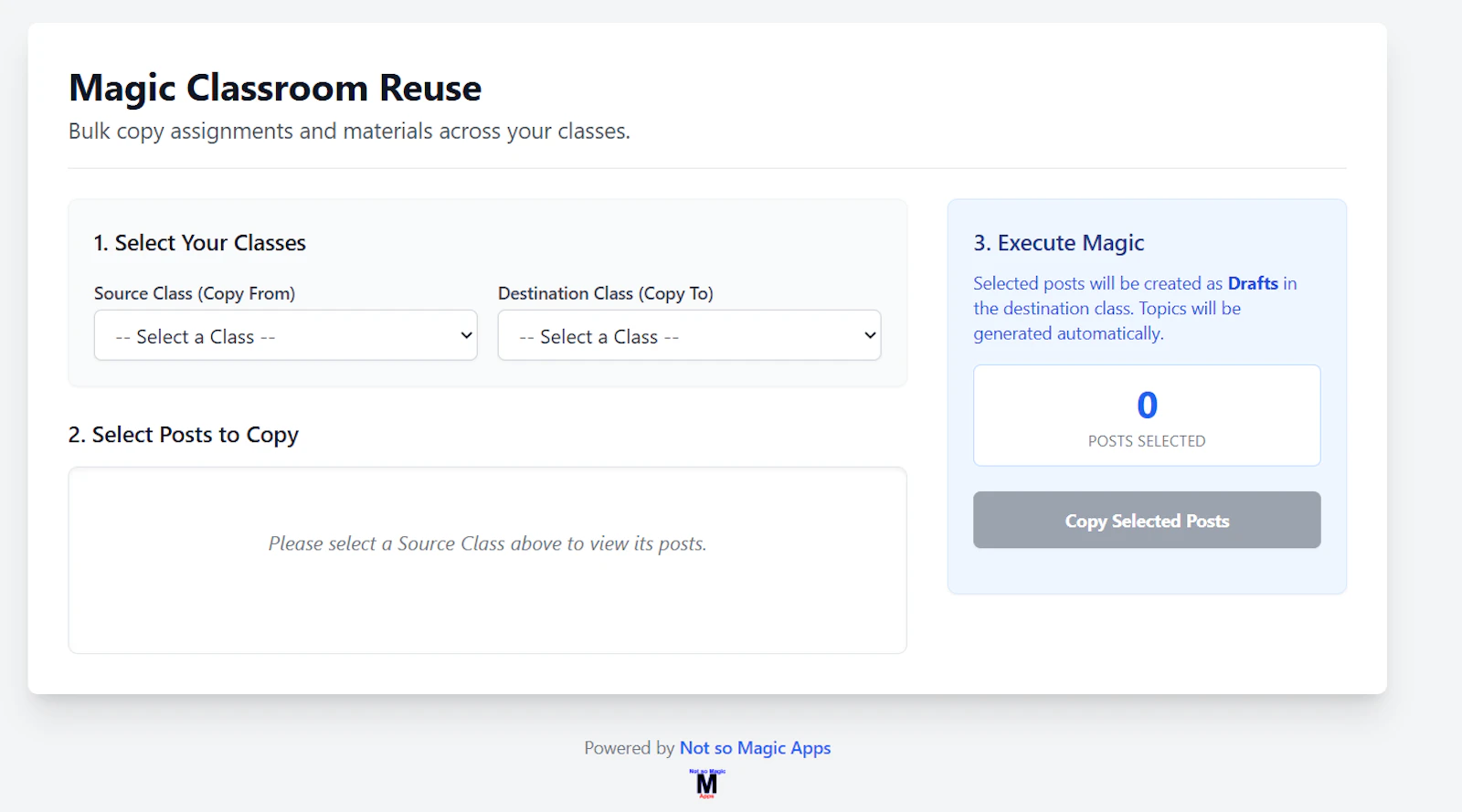 Magic Classroom Reuse screenshot 2
