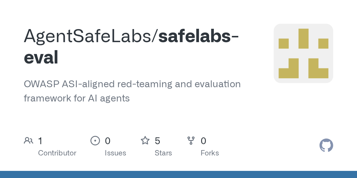 Open-source eval framework for AI agents gallery image