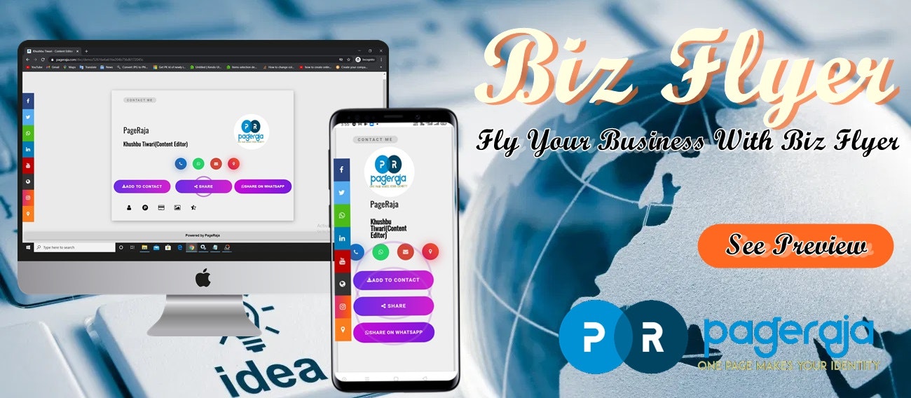 Người xây dựng danh thiếp Pageraja media 5
