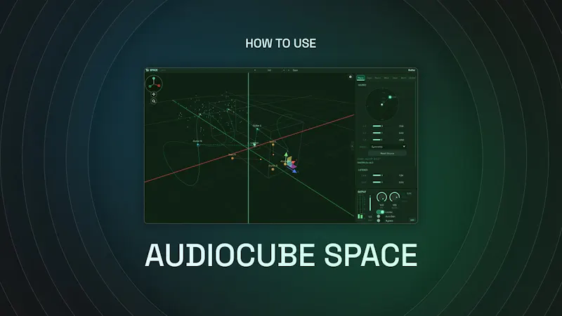 Audiocube screenshot 1 (video preview)