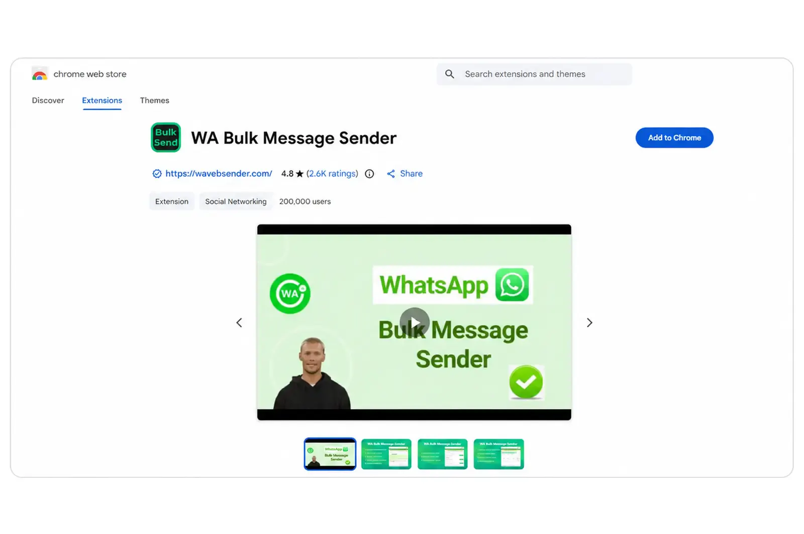 WA Bulk Message Sender screenshot 2