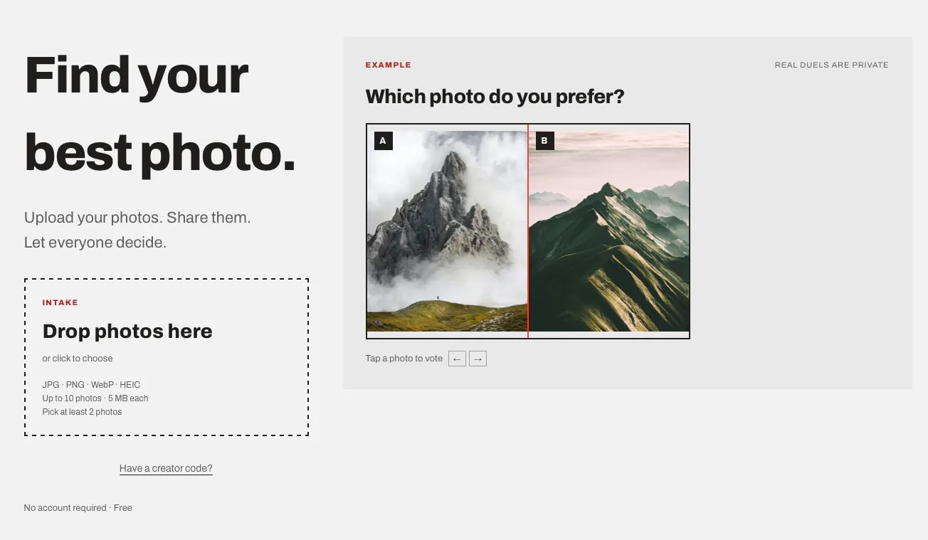 PhotoDuel gallery image