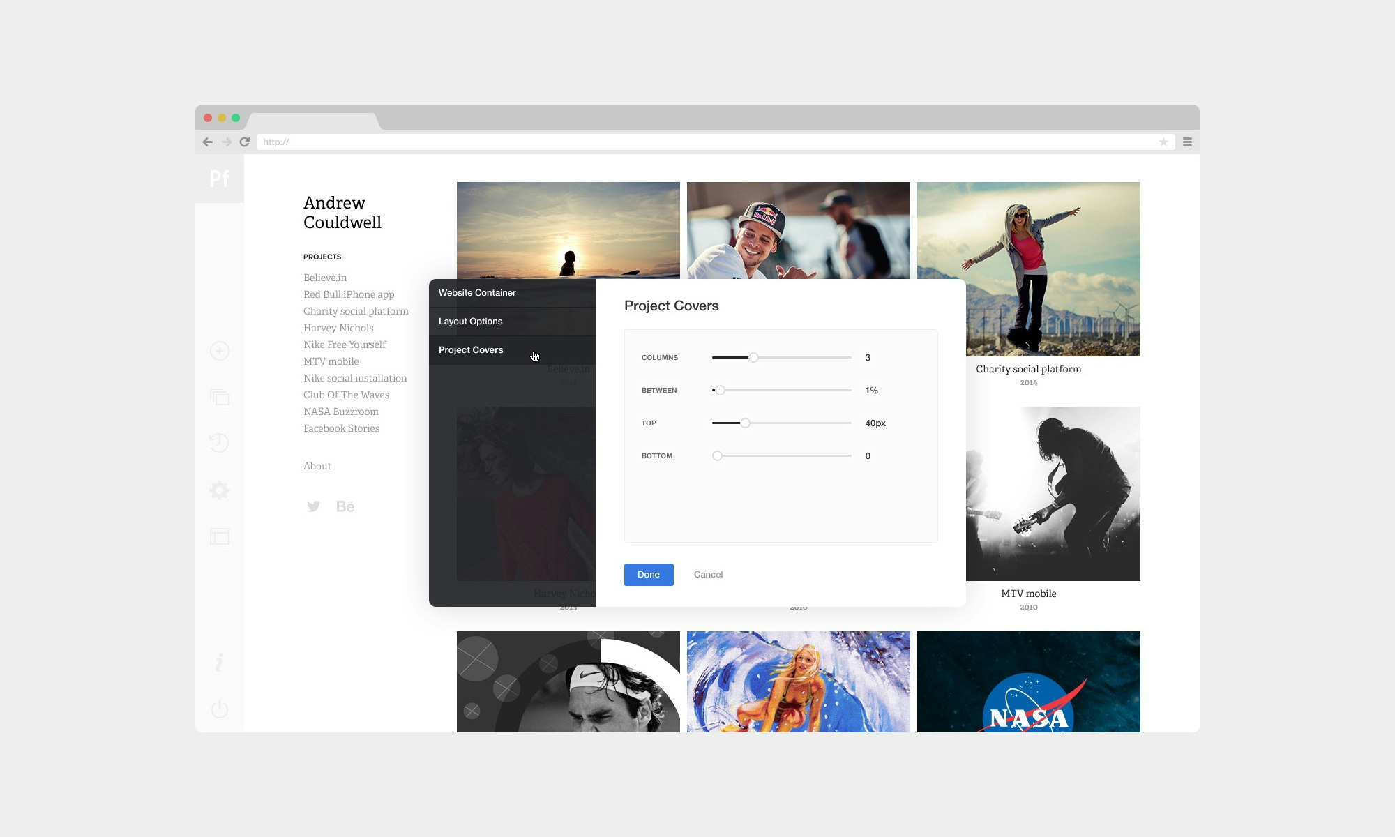 Adobe Portfolio Image