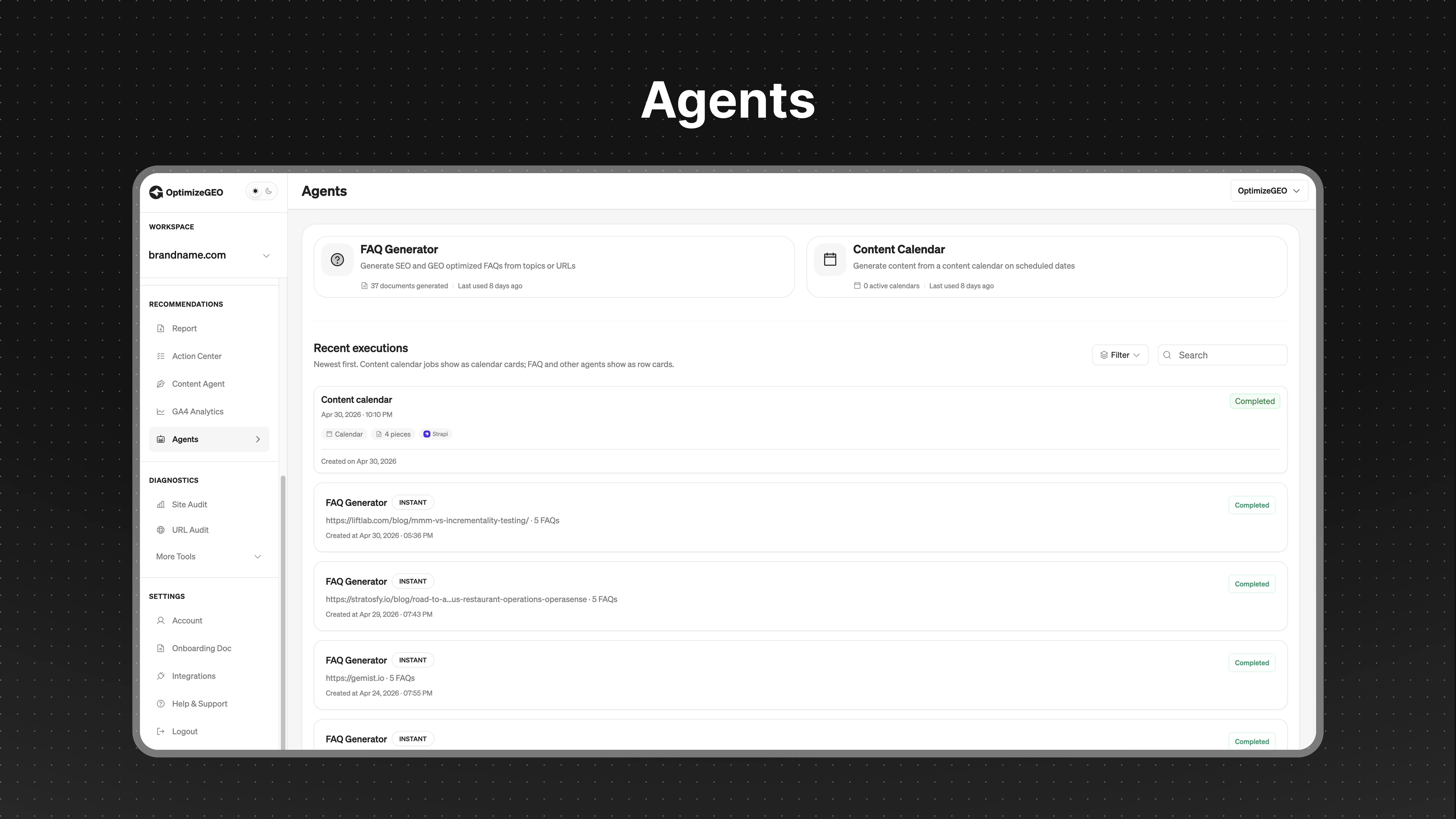 OptimizeGEO.ai screenshot 3