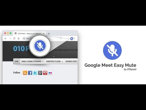 Easy Mute for Google Meet gallery image