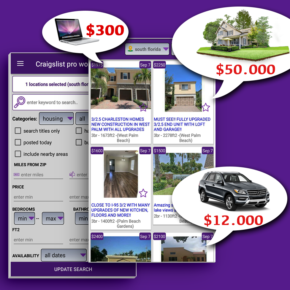 Finder for Craigslist Pro