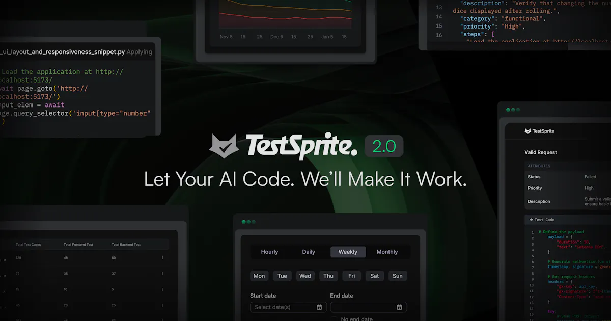 TestSprite 2.0
