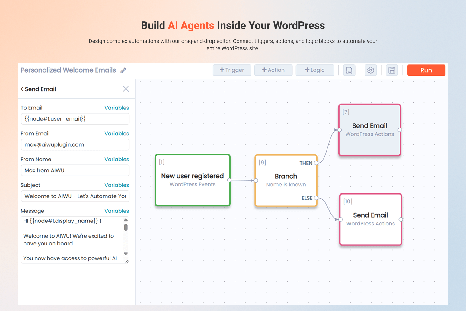 AIWU – WordPress AI Automation Plugin gallery image