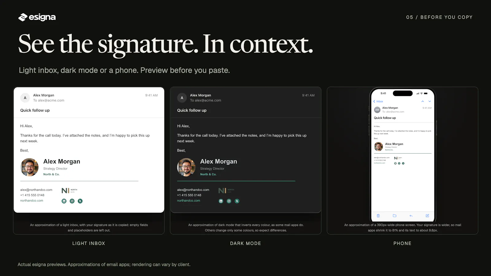 esigna screenshot 6