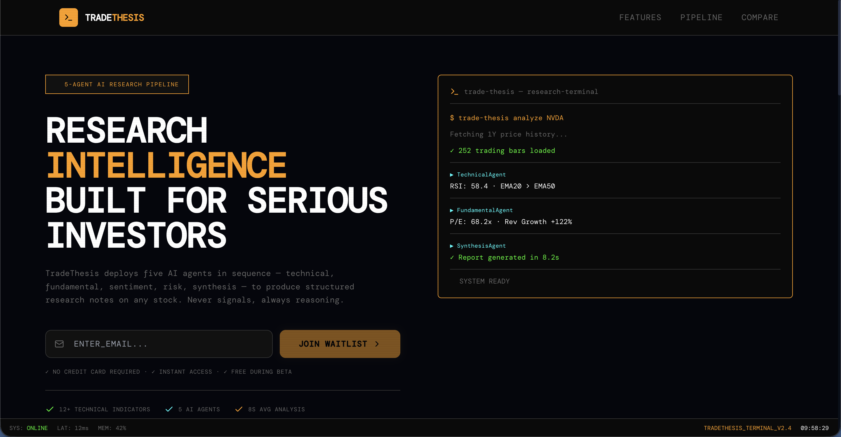 TradeThesis gallery image