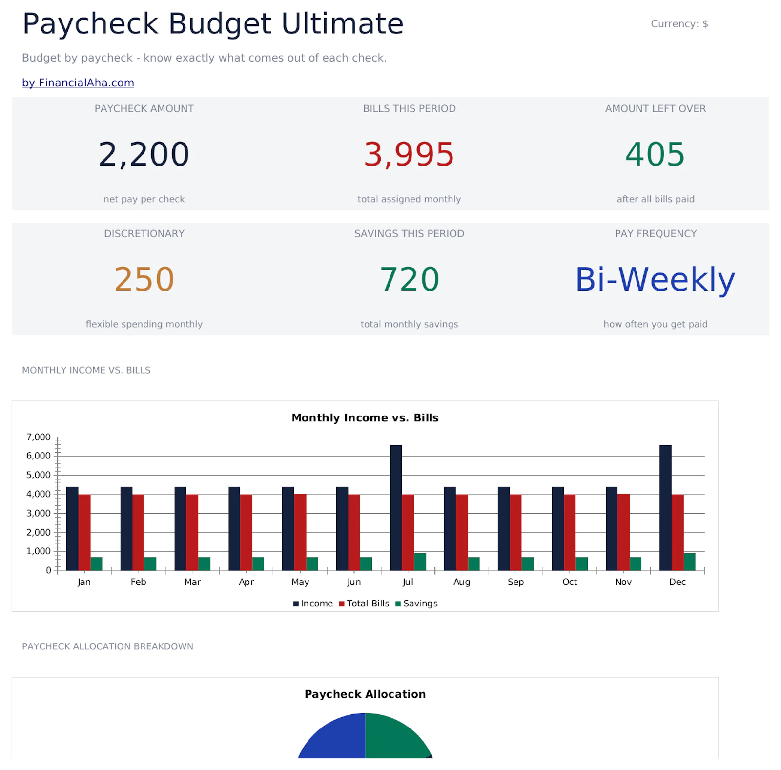 FinancialAha! Ultimate Spreadsheets screenshot 40