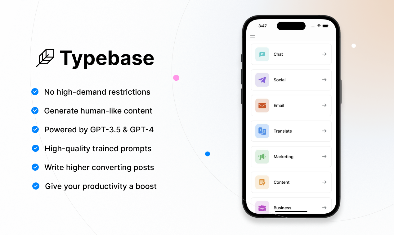 startuptile Typebase AI-A powerful AI tool for creatives and businesses