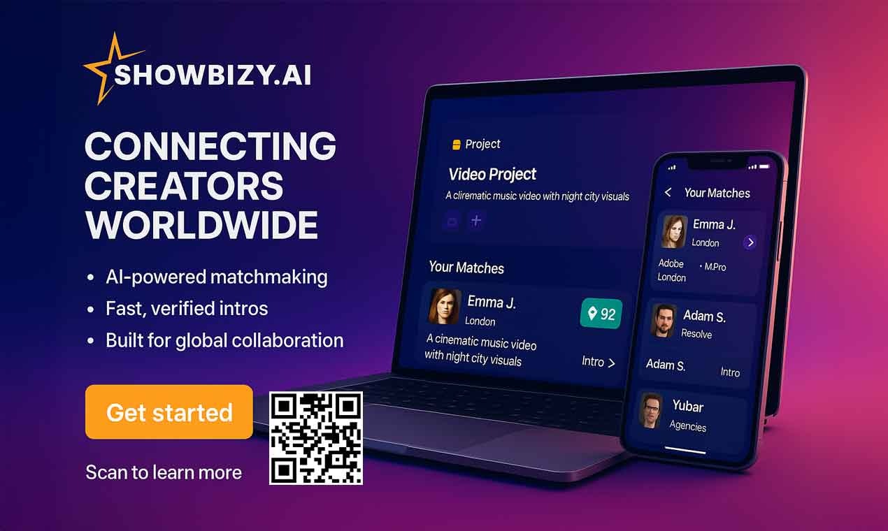 Showbizy — AI Matchmaking for Creators gallery image
