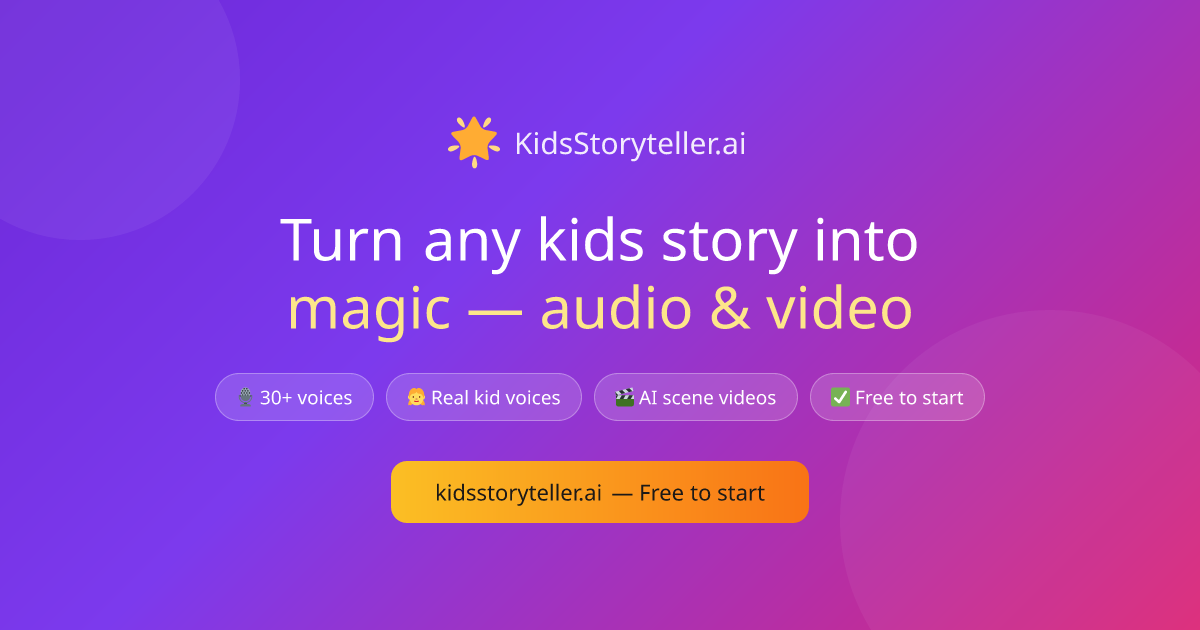 KidsStoryteller.ai
