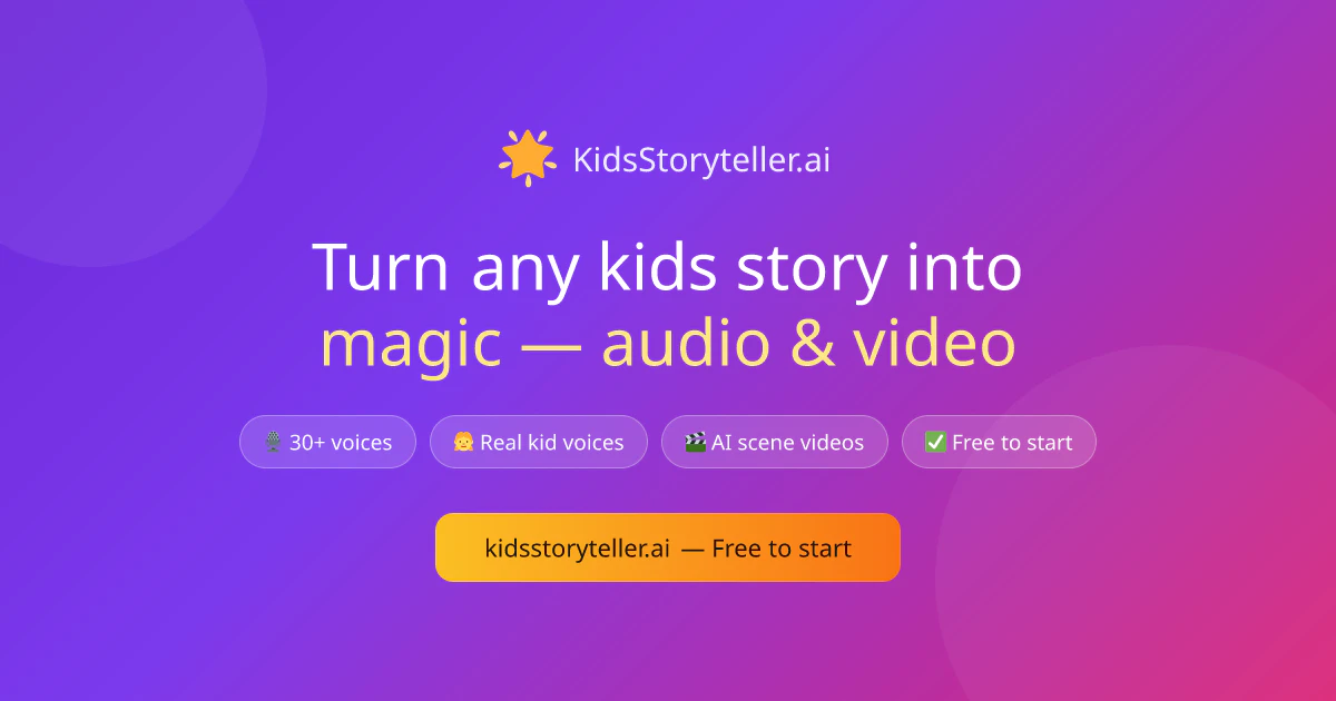 KidsStoryteller.ai logo