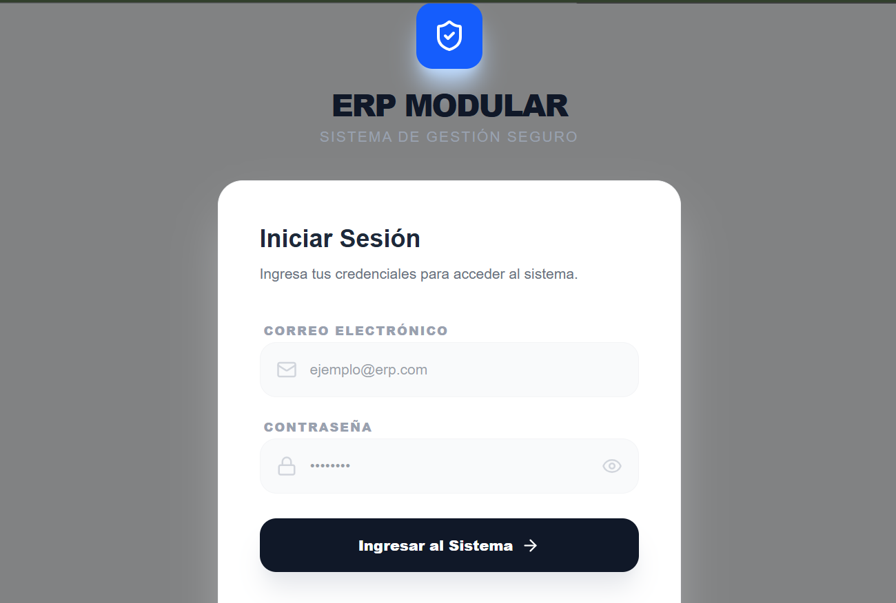 Sistema ERP  gallery image