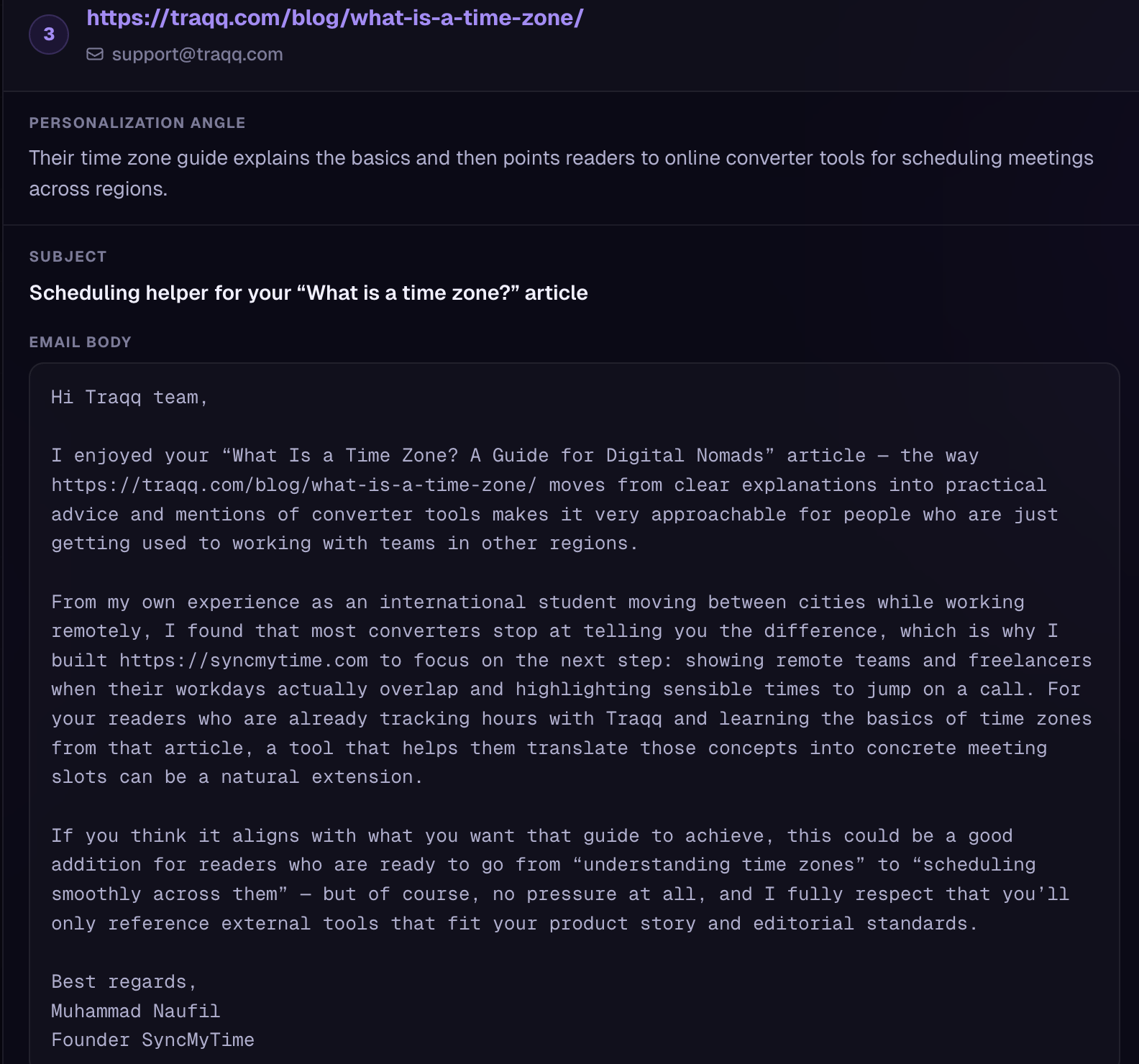 Link Insertion Outreach Assistant gallery image