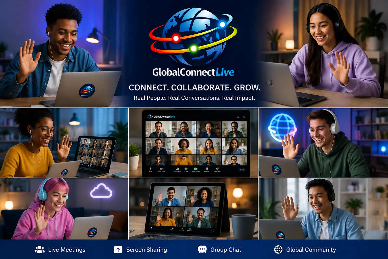 GlobalConnectLive — Zoom Alternative gallery image