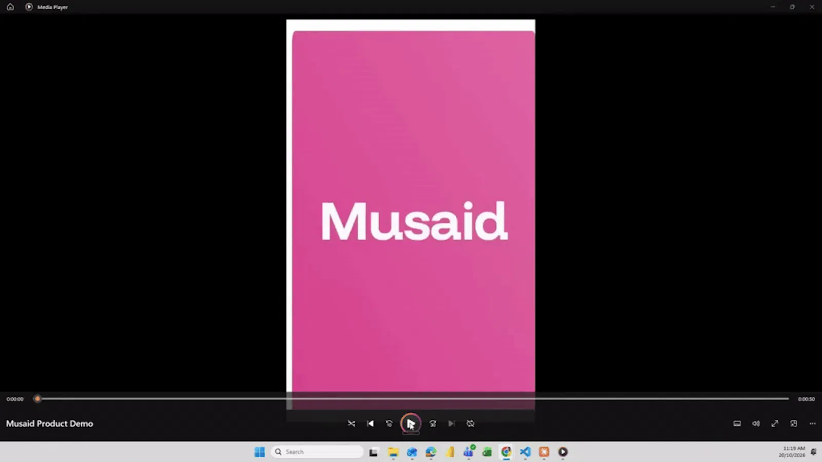 Musaid screenshot 1 (video preview)