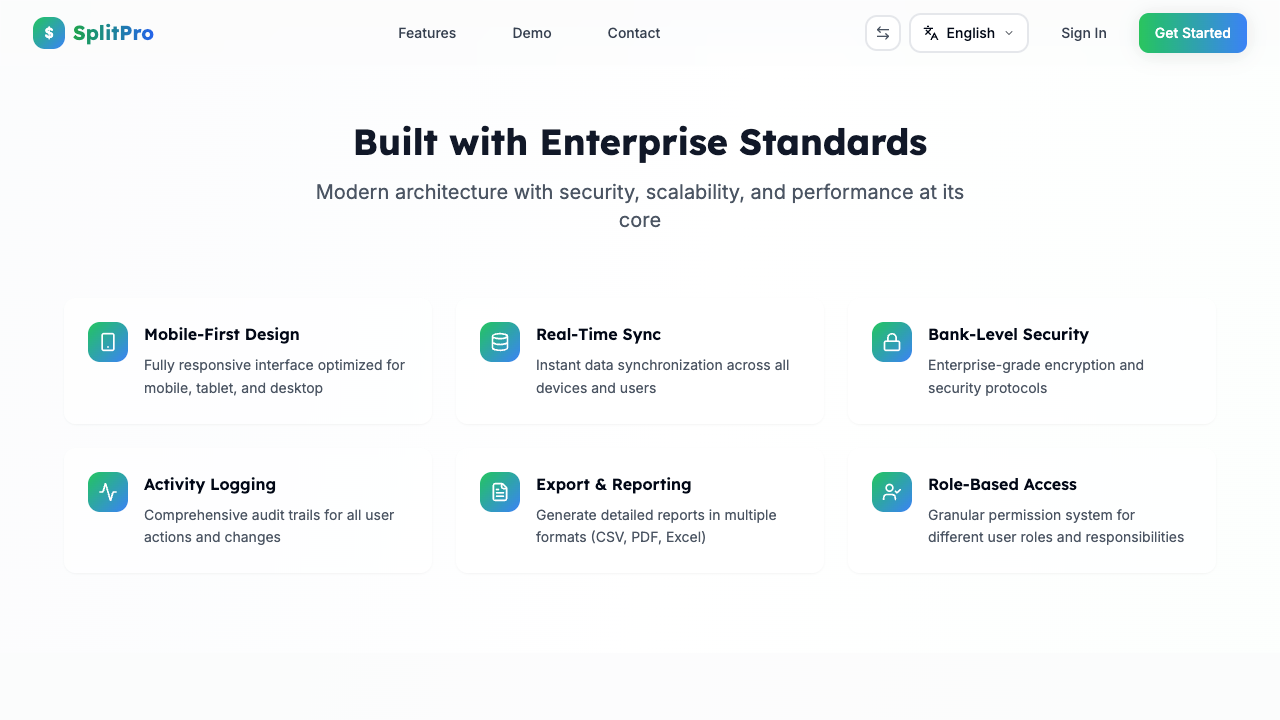 SplitPro - Complete Expense Management gallery image