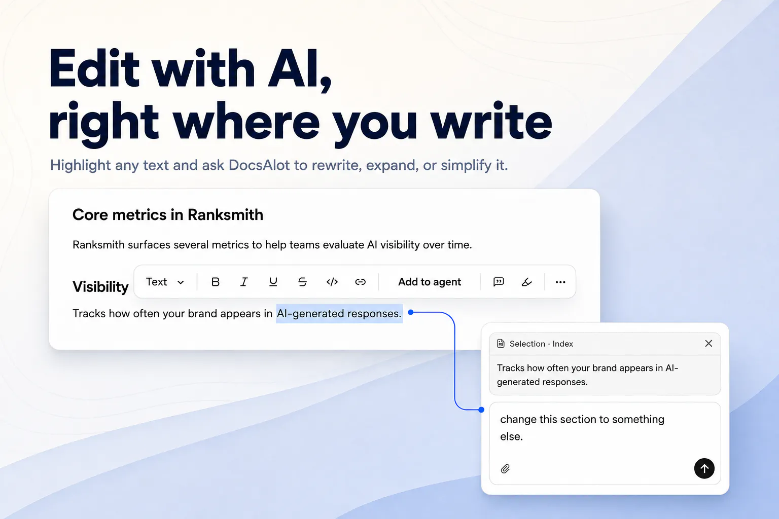 DocsAlot Visual Editor gallery image