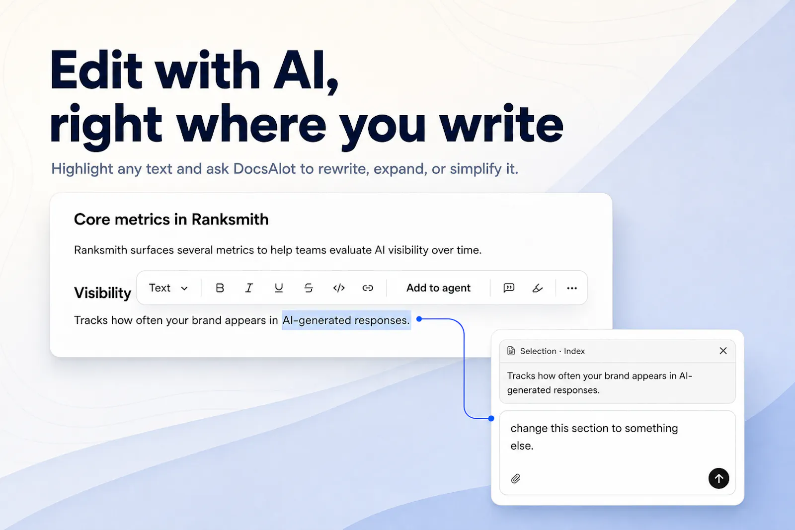 DocsAlot Visual Editor screenshot 4
