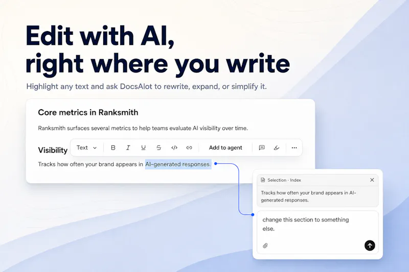 DocsAlot Visual Editor screenshot 4