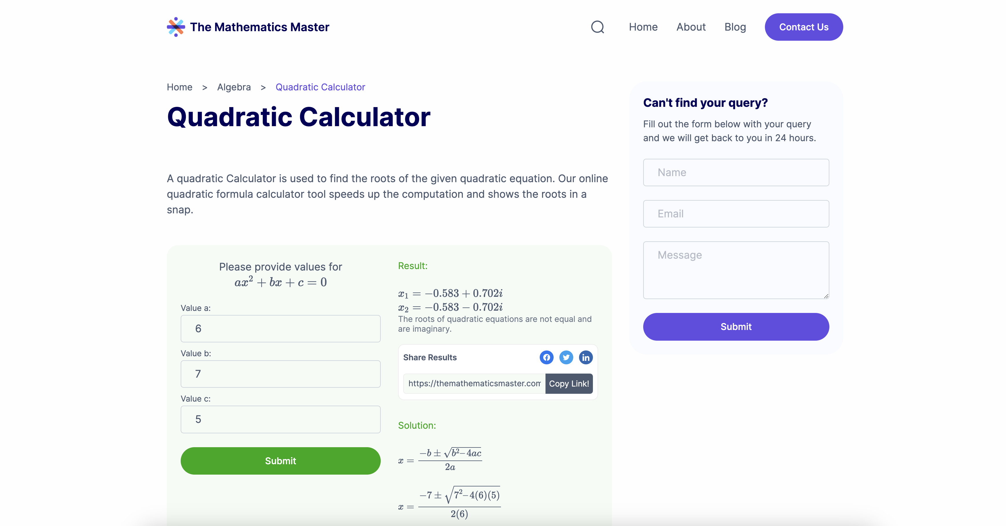 Il maestro della matematica - Calcolatori gratuiti per i tuoi problemi matematici media 2