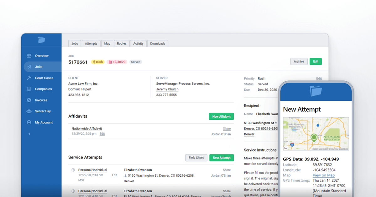 ServeManager gallery image
