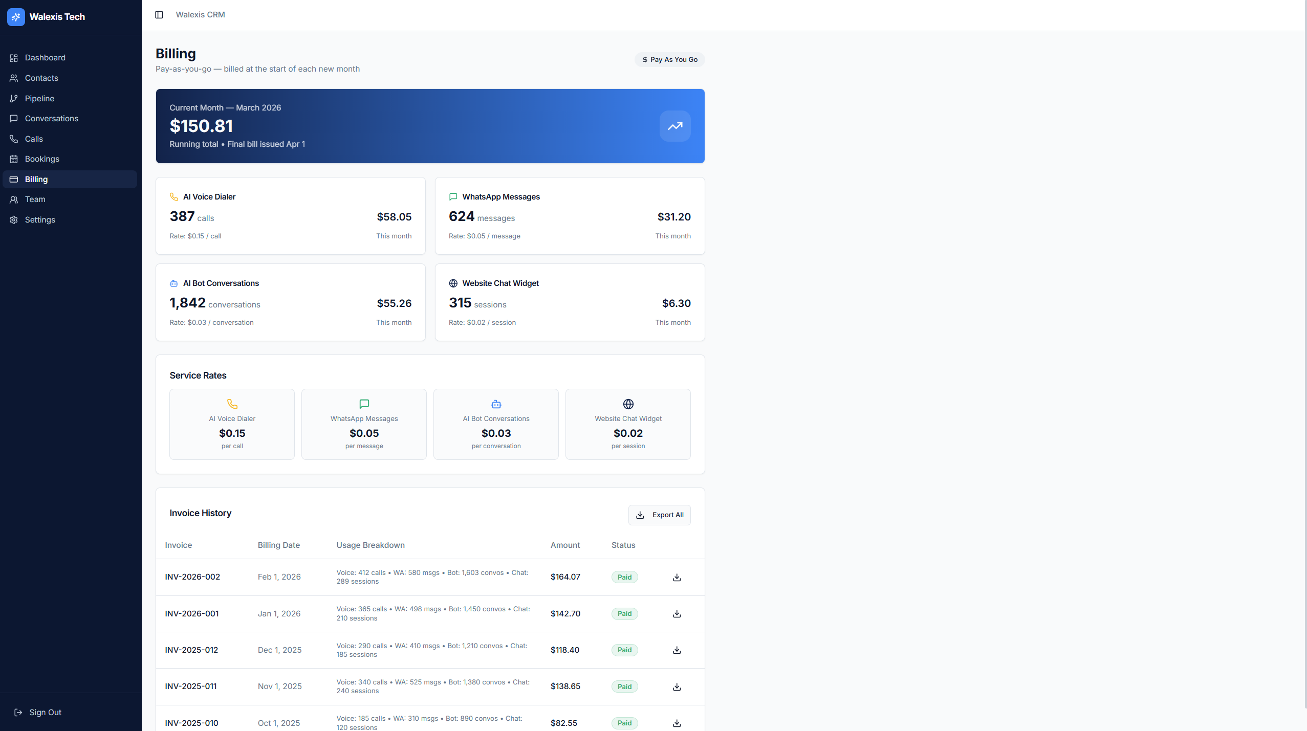 Walexis AI - Custom AI Sales System gallery image