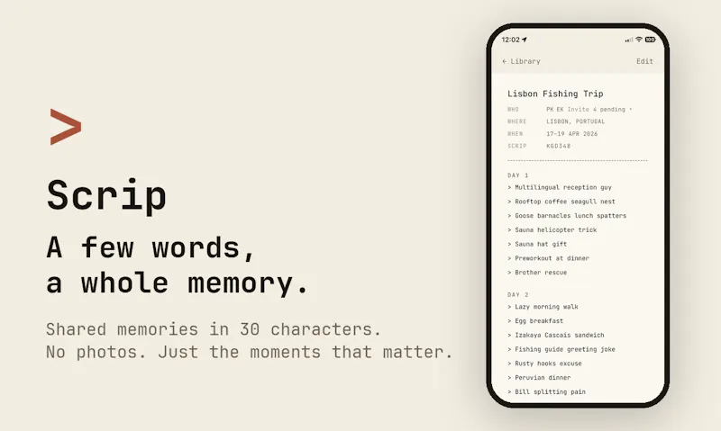 Scrip screenshot 1