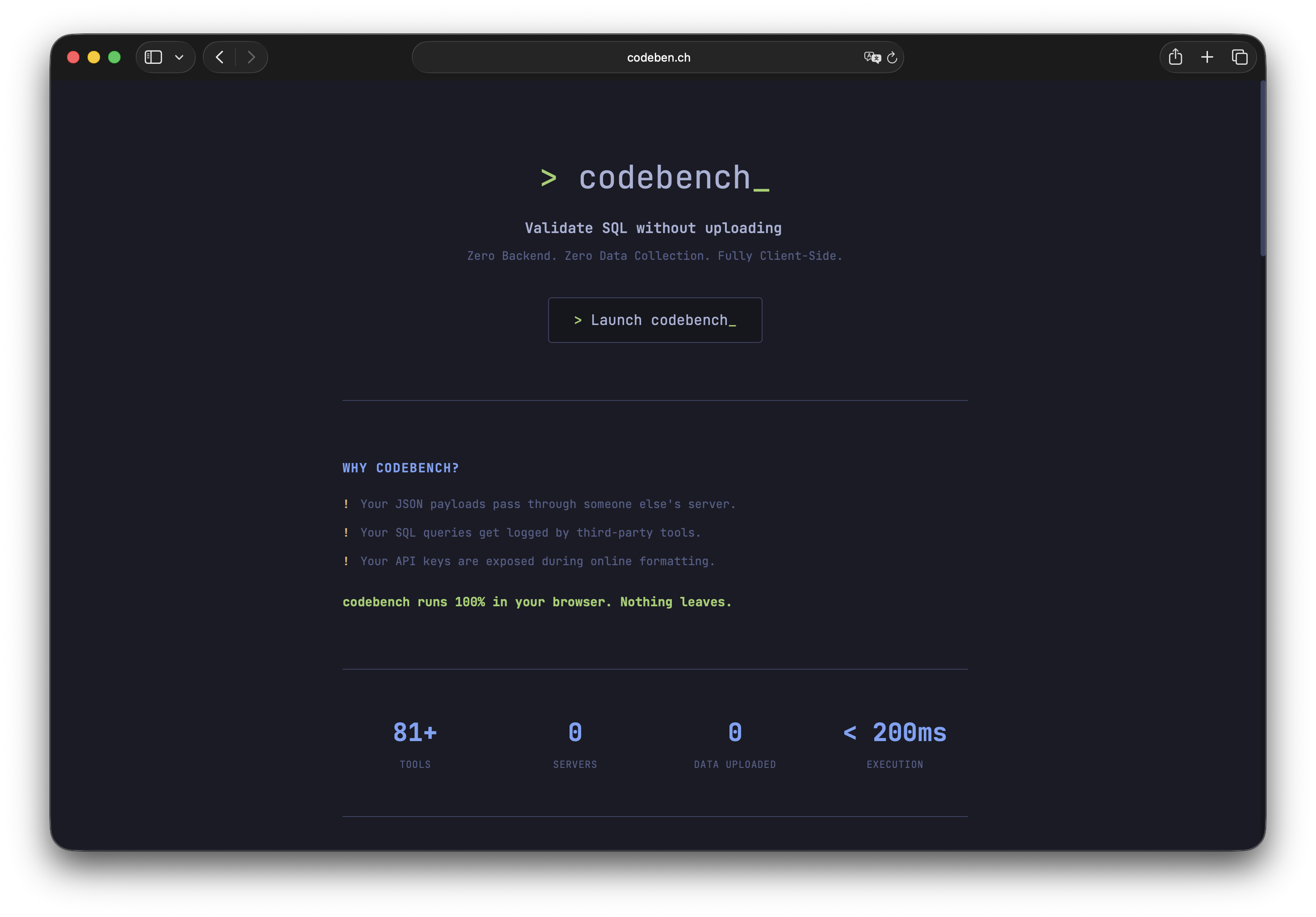 CODEBENCH gallery image