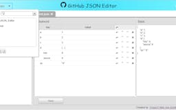 GitHub JSON Editor media 2