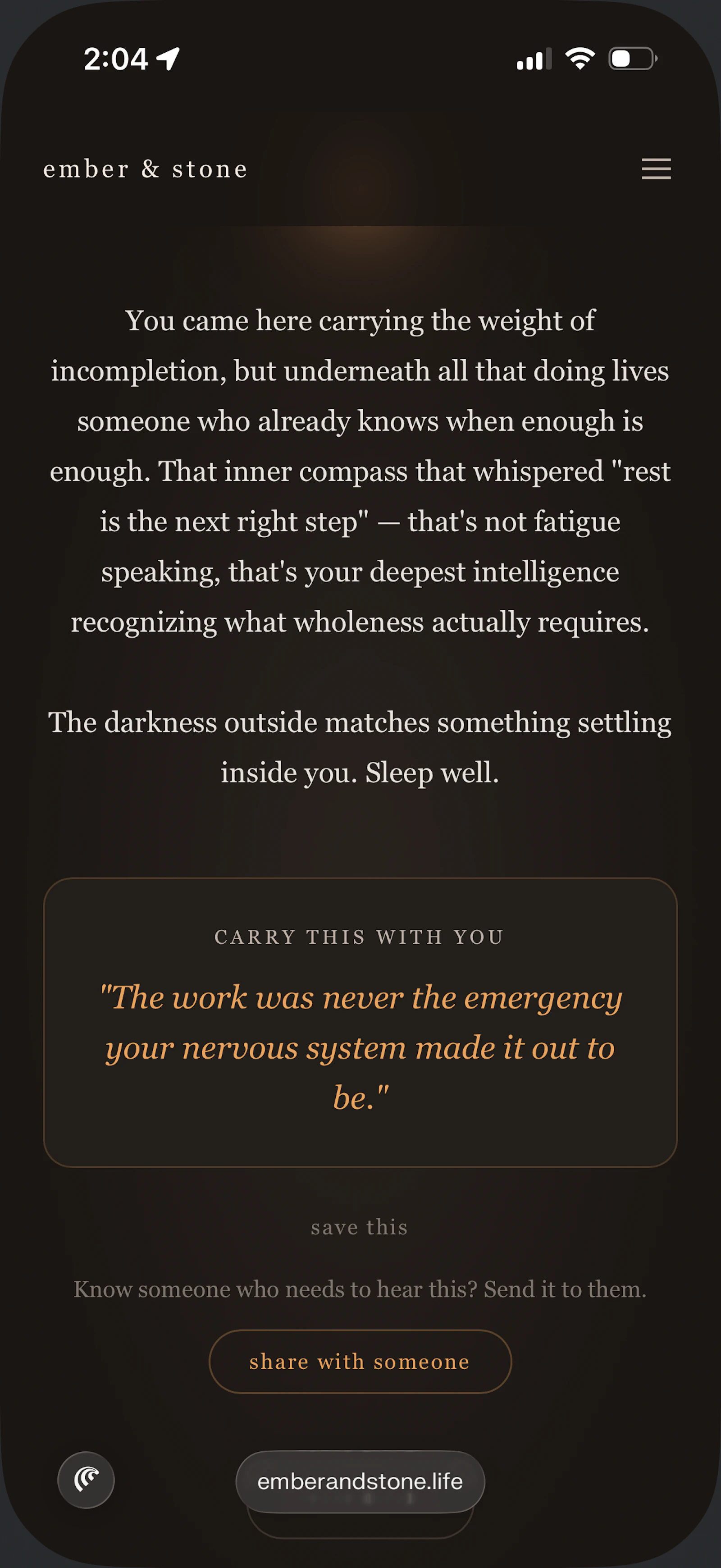 Ember & Stone — Remember you're alive screenshot 6