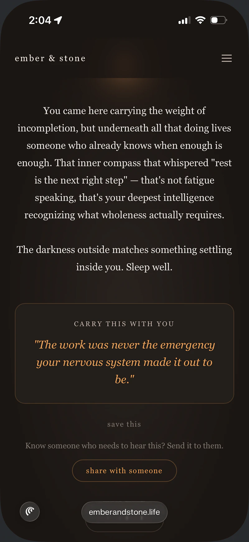 Ember & Stone — Remember you're alive screenshot 6