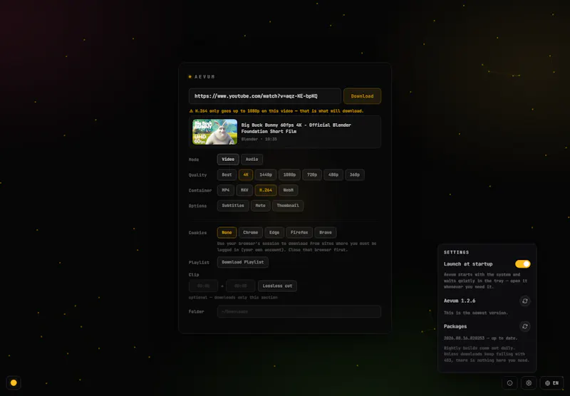 Aevum screenshot 2