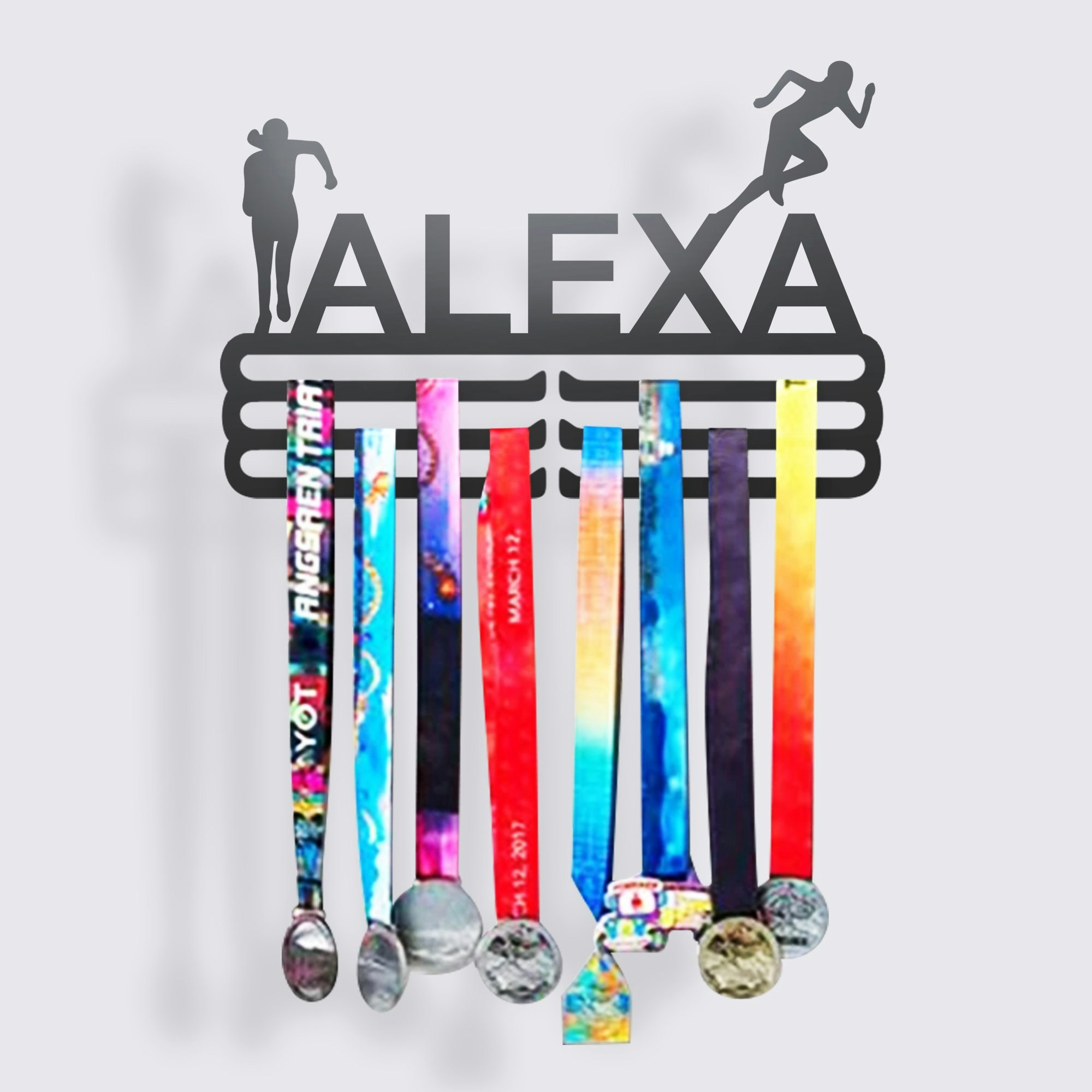 Running Medal Display Rack gallery image