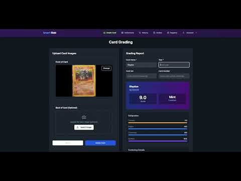 SmartSlab - Trading Card Grading gallery image