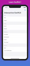 Interactive SwiftUI gallery image