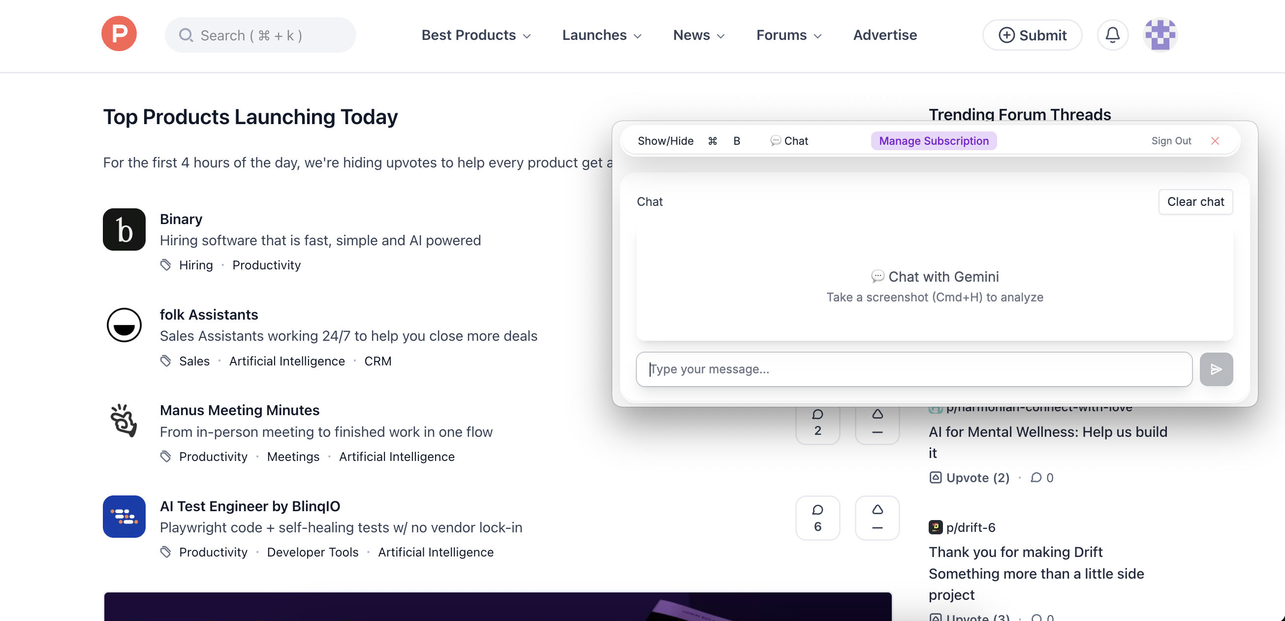 Chat With Screen - Screenshot 2 showing product features and functionality