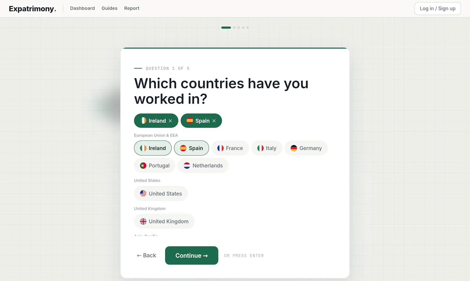 Expatrimony screenshot 4