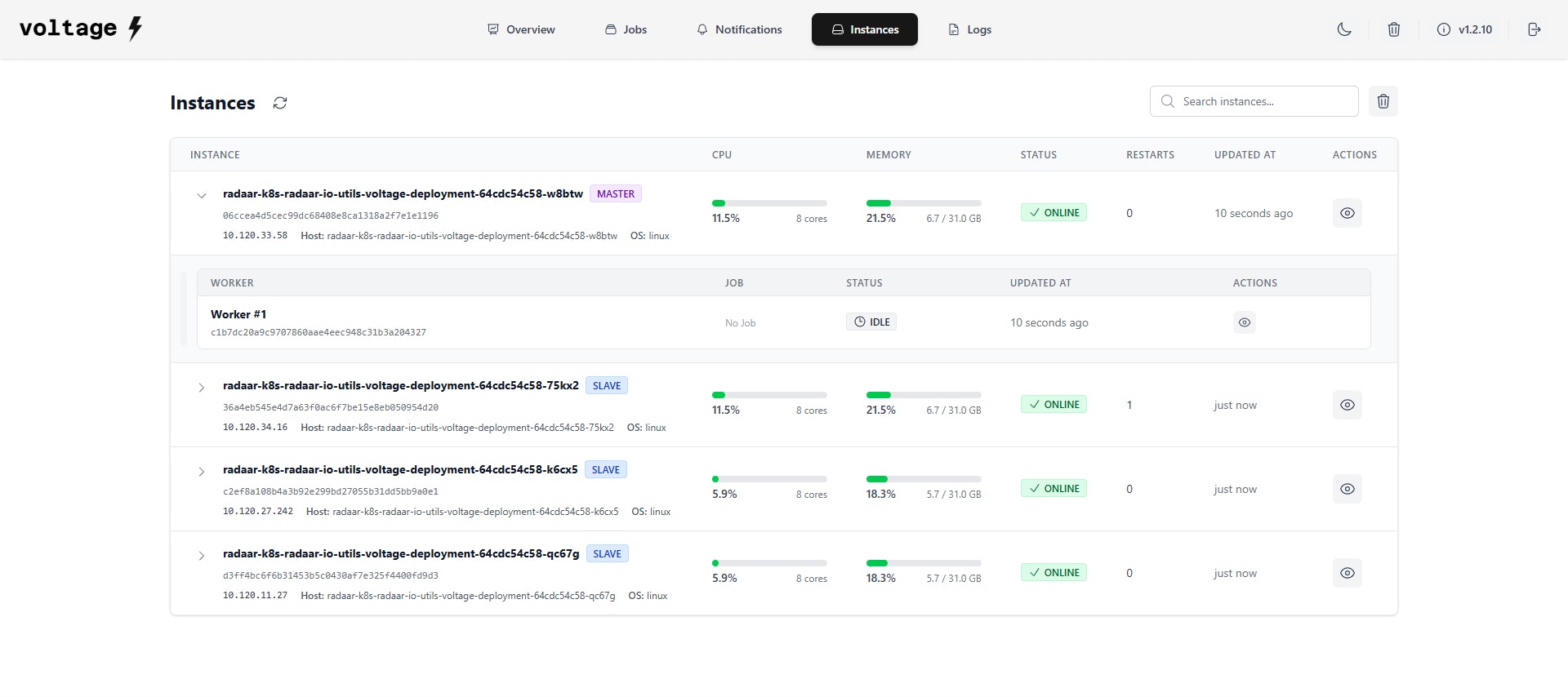 Voltage - Screenshot 3 showing product features and functionality
