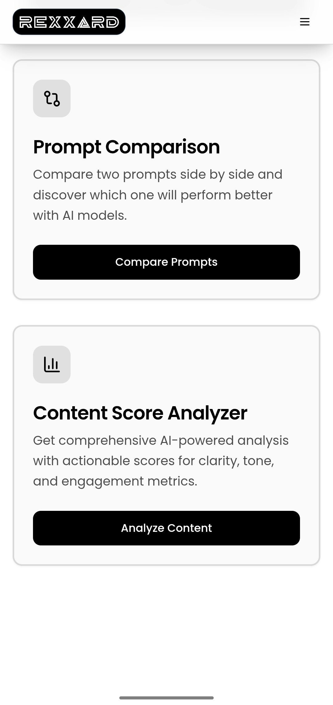 Rexxard - Screenshot 4 showing product features and functionality