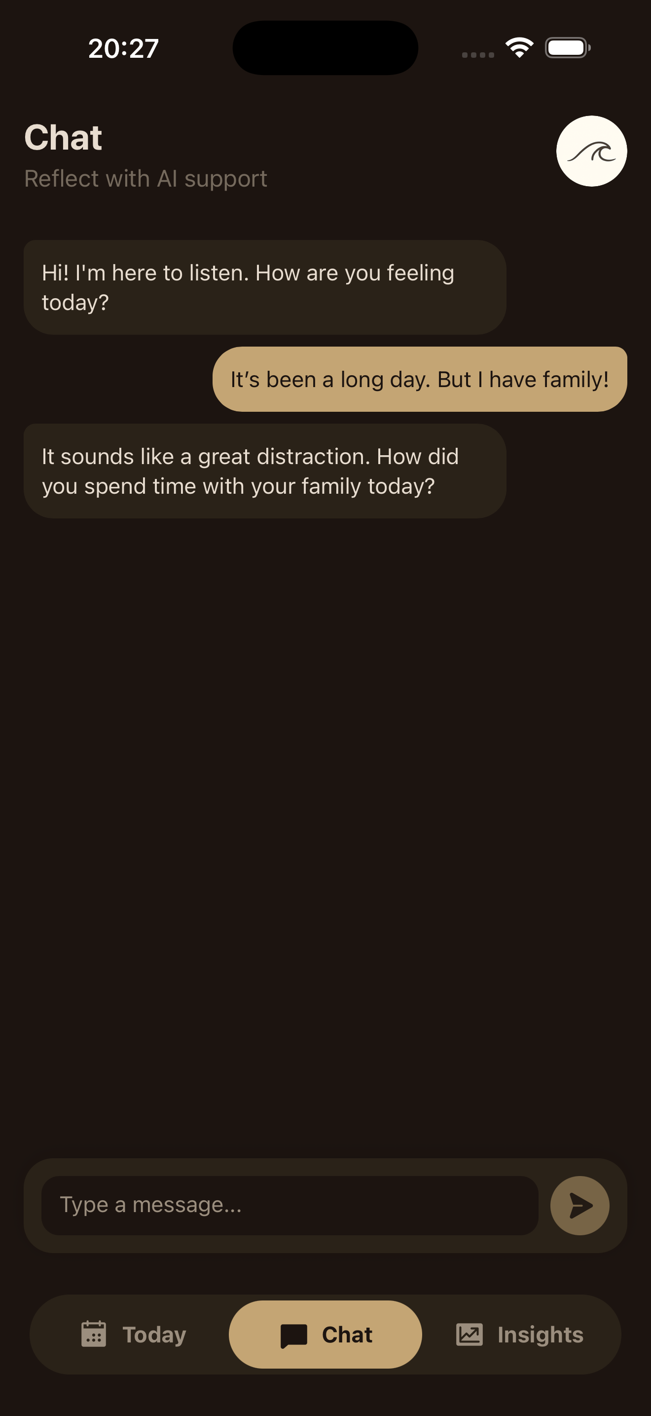 Tide Mood AI - Screenshot 2 showing product features and functionality