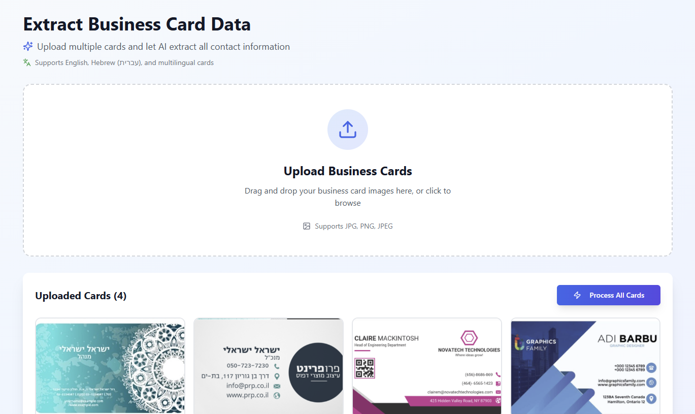 Bizcard Scanner gallery image