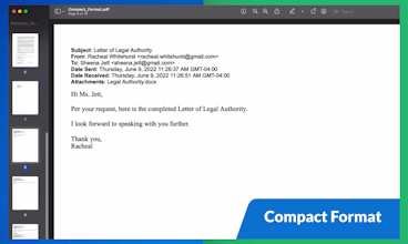 Save Emails to PDF by cloudHQ gallery image