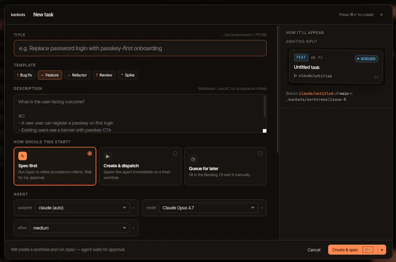 Kanbots screenshot 6