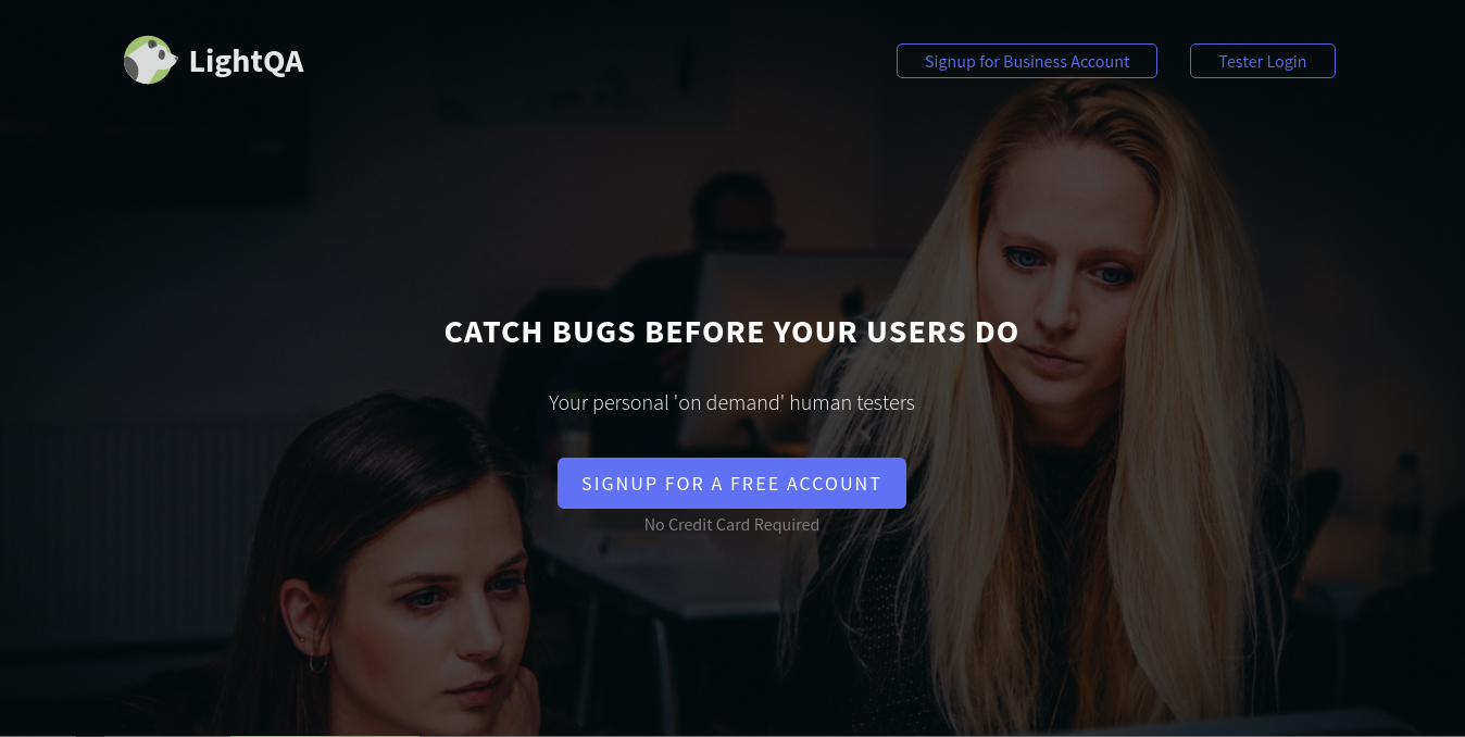 Light QA : Catch Bugs before your users do gallery image