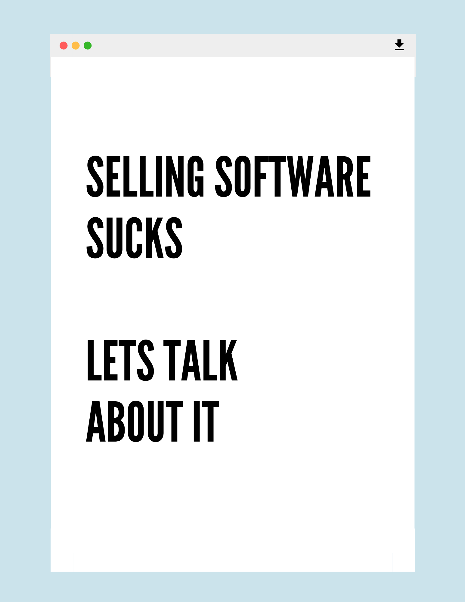 Closed/Lost- Email for founders who sell gallery image